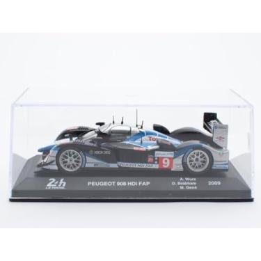 Imagem de OPO 10 - 1/43 miniature car compatible with PEUGEOT 908 HDi FAP - Wurz-Brabham-Gené - 2009 - LE MANS LM012