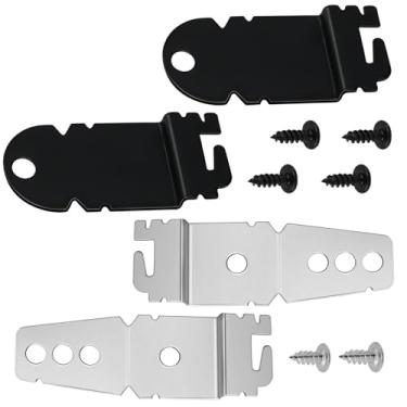 Imagem de Beaquicy 8212560 & 8269145 Kit de suporte de montagem lateral com parafusos de substituição para lava-louças Whirlpool Kenmore