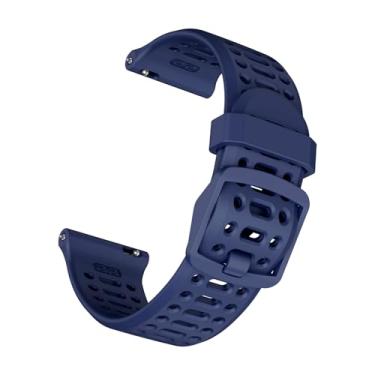 Imagem de ISABAKE Pulseiras para relógio inteligente Coros Pace 3/Apex 2 Pro/Apex Pro/Apex de 46 mm, pulseira esportiva de silicone de liberação rápida de 2 mm, pulseira respirável para relógio Coros
