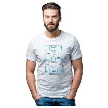 Imagem de Camiseta Seleção Argentina Tricampeã Mundial - Novomanto, Branco, G