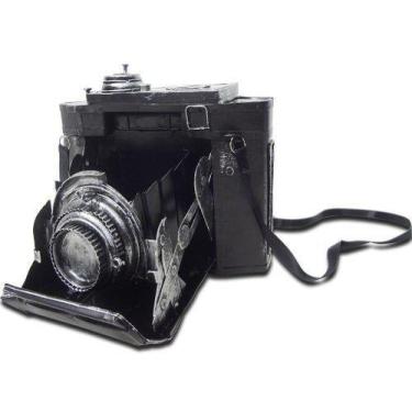 Imagem de Cofre Camera Fotografica Vintage Retro De Ferro Fundido 16cm (CJ-020) 