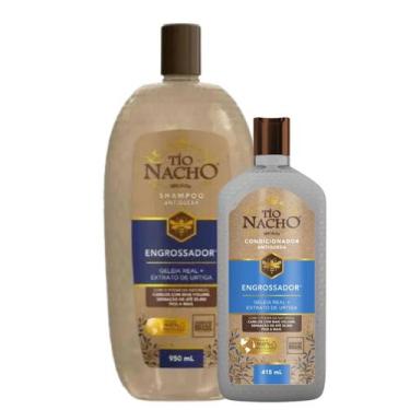 Imagem de Kit Tio Nacho Engrossador Shampoo 950ml + Condicionador 415ml - Tío Na