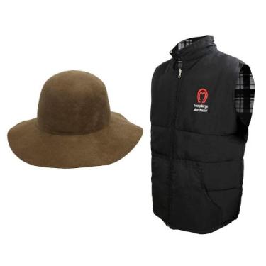 Imagem de Kit Chapéu Cata Ovo + Colete Mangalarga SV53023 - Marcatto, P