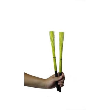 Imagem de Vassourinha Brushes SR Drums - O PAR, Amarelo