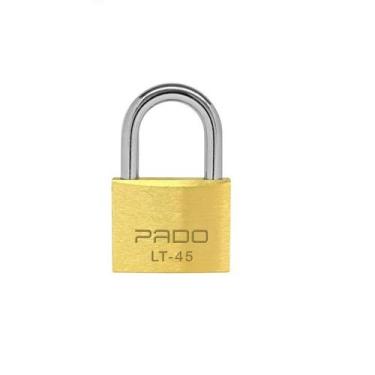 Imagem de Cadeado pado latão lt 45 mm 2 chaves maciço não enferruja resistente s