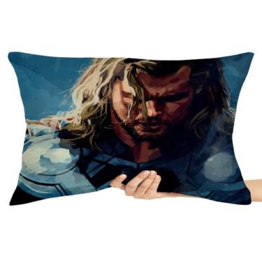 Imagem de Capa Travesseiro fronha com ziper 50x70  Thor desenho - Empório Dutra