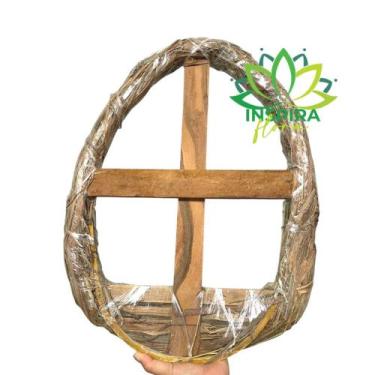Imagem de Suporte Arco Coroa De Flores Crisântemos Velório - Inspira Flora