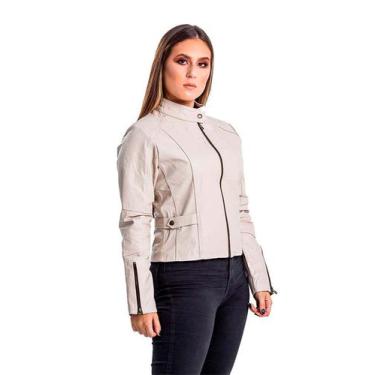 Imagem de Jaqueta de Couro BX Marfim - Parra Couros, GG