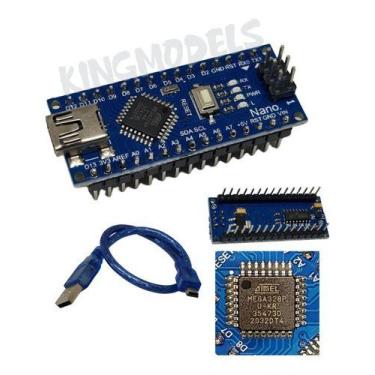 Imagem de Placa Arduino Nano V3.0 Atmega328p-au C/ Pino Soldado 35732 - STA