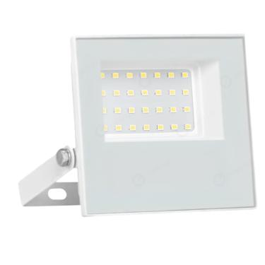 Imagem de Refletor Branco Led 30W 6000K Bivolt IP66 12cm