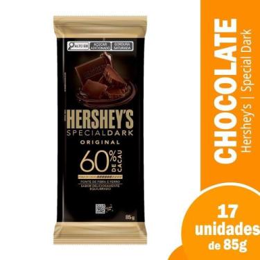Imagem de Choc.hersheys special dark 60% cacau tradicional 17x85g