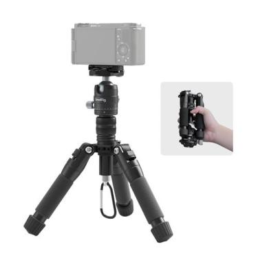 Imagem de Tripé SMALLRIG VT-20 Mini tripé de alumínio para câmera DSLR