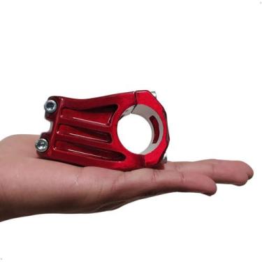 Imagem de Mesinha Avanço Suporte Guidão 31.8mm 45mm Mtb Bike Vermelho - GTU TRAK