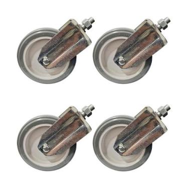 Imagem de Rodízio 512 parafuso fixo 4 unidades - Schioppa