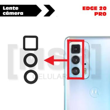 Imagem de Lentes das câmeras celular MOTOROLA modelo EDGE 20 PRO