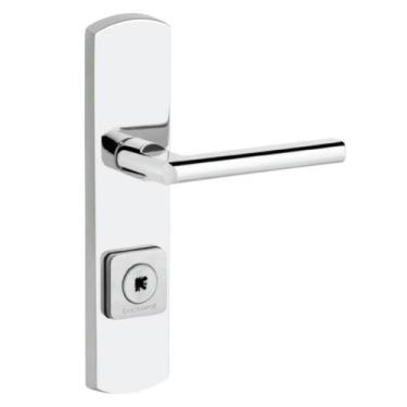 Imagem de Fechadura Camboriú Externa 55mm Espelho Cromado 43-964 Lockwell