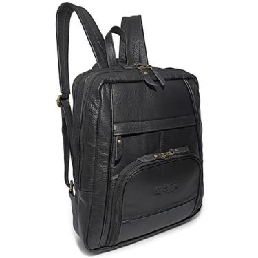 Imagem de Mochila Feminina Feita De Couro Para Notebook 14 Polegadas - Le Voyage