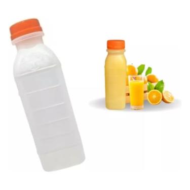 Imagem de Garrafinha 200ml Descartável De Suco Viagem Delivery 100und