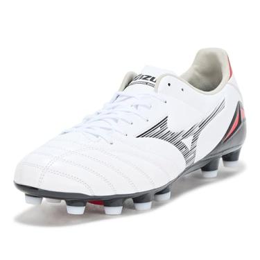 Imagem de Mizuno Tênis de futebol masculino Morelia Neo Iv Pro Kl, Branco/preto, 37