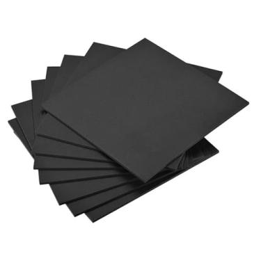 Imagem de EVA Sheet, 8pcs 3/5mm Thick EVA Foam Sheets Spone Foam 10x10 Inch Craft Eva Sheets DIY Handmade Model Making Material(Black)