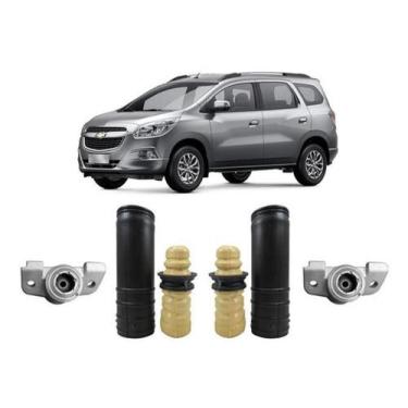 Imagem de 2 Kit Do Amortecedor Traseiro Chevrolet Spin 2017 2018 2019 - Qualykit