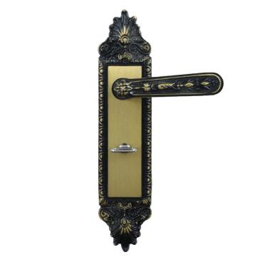 Imagem de Fechadura Mgm Colonial Banheiro Wc Maçaneta Alavanca Faca