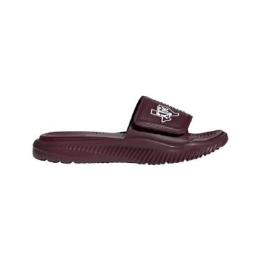 Imagem de adidas Alphabounce 2.0 Slide adulto unissex, Team Maroon 2/branco/branco, 18 Women/17 Men
