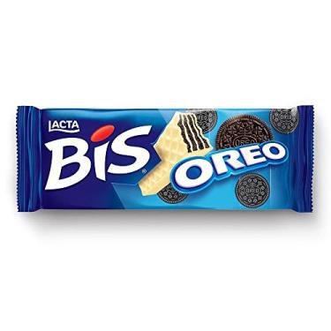 Imagem de Wafer Oreo Cobertura Chocolate Branco Lacta Bis Pacote 100,8G