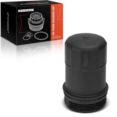 Imagem de A-Premium Conjunto de tampa de filtro de óleo compatível com Mercedes-Benz C300 2013-2014, C350, C400, C43 AMG, C450 AMG, CLS400, E350, E400, E43 AMG, E450, GLK350, GLE350, GLE400, GLE400, GLE4400. 3