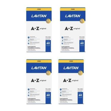Imagem de Kit 4 Lavitan A-Z - Suplemento de Vitaminas e Minerais - Cimed