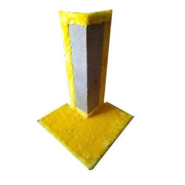 Imagem de Arranhador Gatos Protetor Canto De Sofá Amarelo