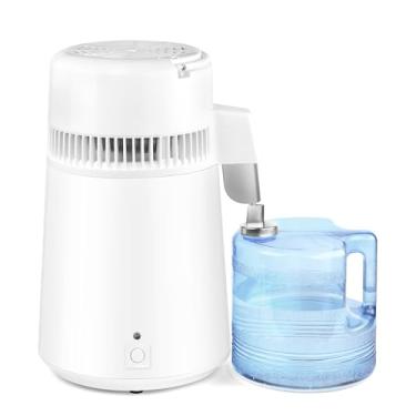 Imagem de ALDR Máquina De Água Destilada, Purifica O Abastecimento De Água Para Casa/Escritório, Destila Óleos Essenciais, Tamanho Compacto