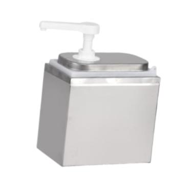 Imagem de Bothyi Molho Dispensador Pumping Coffee Coffee Dispenser 2000 ml Molhos de recipiente de jarra de mel com garrafa de xarope de bomba para bomba para casa, 2l Prata