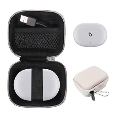 Imagem de CaseSack Capa para Beats Studio Buds – Fones de ouvido com cancelamento de ruído sem fio verdadeiro (cinza)