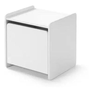 Imagem de Mesa Cabeceira De Cama com Baú Saori 100% MDF - WoodCore