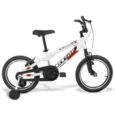 Imagem de Bicicleta Infantil GTS M1 Aro 16 Freio V-Brake Advanced Kids Pro (Branco, Único)