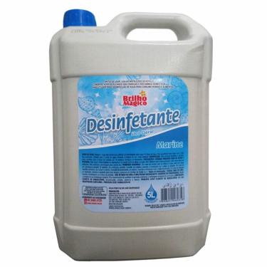 Imagem de Desinfetante Brilho Magico 5 Litros - Marine