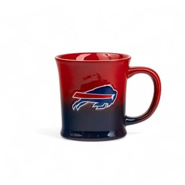 Imagem de The Memory Company | Caneca licenciada com logotipo Ombre 3D NFL 425.2 g, Buffalo Bills