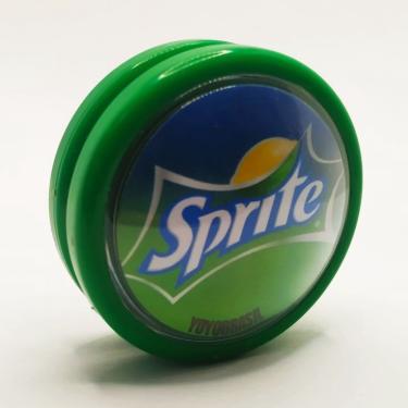 Imagem de Yoyo ( Ioio, yo-yo) Profissional Coca Cola Sprite Novo Retrô Coleção yoyobrasil de eixo fixo + 3 cordas