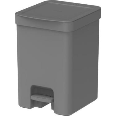 Imagem de Lixeira Pedal C/tampa Cozinha/banheiro Cesto/lixo 6L e 12L - Ou, 12L
