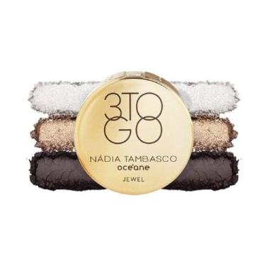 Imagem de Paleta de Sombras Nádia Tambasco Trio To Go Jewel Océane 7,8g