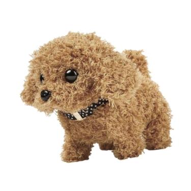 Imagem de Colaxi Puppy de pelúcia elétrica Pupcy Pet Dog Gift Favor Model Moving Walking Barking Tail Wagging for Festival Páscoa