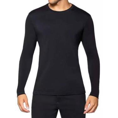 Imagem de Camiseta Manga Longa Lupo 75043-001 Unissex Sem Costura Gola Careca Mi