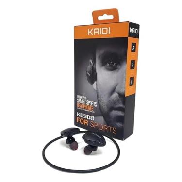 Imagem de Fones de Ouvido Esportivos KD-908 Sem Fio, Preto