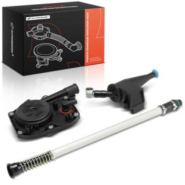 Imagem de A-Premium Kit de válvula de ventilação do cárter do motor, separador de óleo, mangueira de respiro, kit de válvula de ventilação compatível com BMW E39 Series 540i 1998-2003, E38 Series 740i/740iL