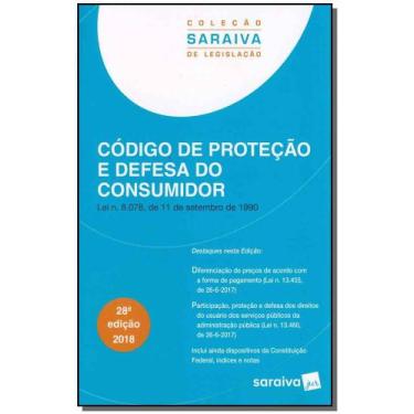 Imagem de Código de Proteção e Defesa do Consumidor - SARAIVA (JURIDICOS) - GRUP
