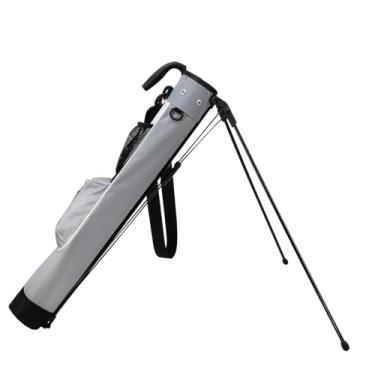 Imagem de PGM Sacos de golfe – Bolsa de golfe leve PGM com alça e suporte – Bolsa de golfe fácil de transportar e durável – Bolsa de suporte de golfe para o driving range, par 3 e campos executivos – Bolsa para arma de golfe 2.0