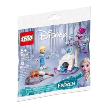 Imagem de LEGO Frozen: Elsa and Bruni s Forest Camp Polybag (30559)