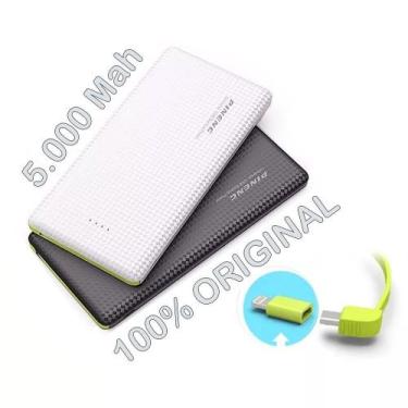 Imagem de Lançamento Bateria Portátil Pineng Para Celular 5000mah , Branco