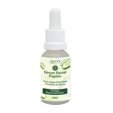 Imagem de Sérum Facial Anti Idade Rejuvenescedor Pepino - Lucys